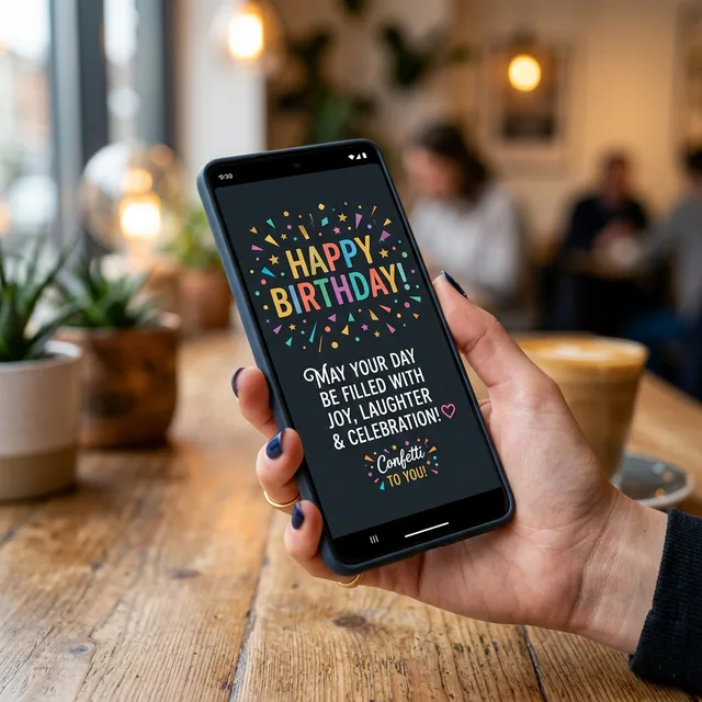 Thiệp sinh nhật online Premium — Bluvy Design